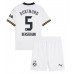 Borussia Dortmund Ramy Bensebaini #5 Dětské Oblečení 3rd Dres 2024-25 Krátkým Rukávem (+ trenýrky)